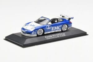 Porsche 911 996 GT3 Cup EMC2 #3 W. Henzler Porsche Carrera Cup 2004 Minichamps 1:43 400046203 Metall — bild 2 av 3