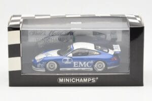 Porsche 911 996 GT3 Cup EMC2 #3 W. Henzler Porsche Carrera Cup 2004 Minichamps 1:43 400046203 Metall — bild 3 av 3