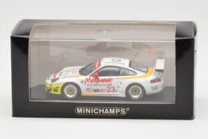 Porsche 911 996 GT3 RS McKenna #23 T. Bernhard / J. Bergmeister / M. Maassen 12 Hours of Sebring 2004 Minichamps 1:43 4000464 — bild 4 av 4