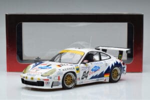 Porsche 911 996 GT3 R J. Ickx 24 Hours of Le Mans 2003 AUTOart 1:18 80379 Metall — bild 7 av 7