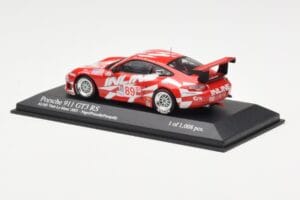 Porsche 911 996 GT3 RS Inline #89 B. Frisselle / D. Negri / S. Pumpelly ALMS Petit Le Mans 2003 Minichamps 1:43 400036989 Met — bild 3 av 4