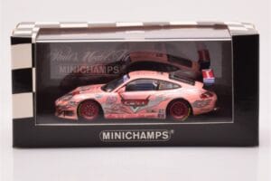 Porsche 911 996 GT3 RS Pink Sally #45 Petty / Jeanette Phoenix 250 2004 Minichamps 1:43 400046945 Metall — bild 4 av 4