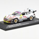 Porsche 911 996 GT3 RS Siemens #50 M. Ortelli / M. Lieb / R. Dumas 24 Hours of Spa 2003 Winners Minichamps 1:43 - image 2 of 4