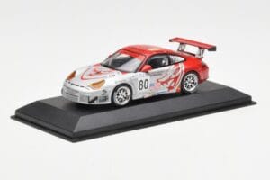 Porsche 911 996 GT3 RSR Flying Lizard #80 S. Neiman / J. Pechnik / J. Van Overbeek GT2 Class 24 Hours of Le Mans 2005 Minicha — bild 2 av 4