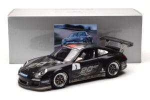 Porsche 911 997 GT3 Cup #1 20th Anniversary Carrera Cup 2010 Minichamps 1:18 WAP0210090B Metall — bild 8 av 8