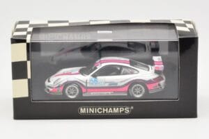 Porsche 911 997 GT3 Cup #56 M. Snow IMSA GT3 Challenge 2008 Minichamps 1:43 400086456 Metall — bild 4 av 4