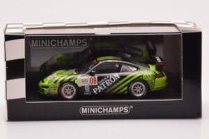 Porsche 911 997 GT3 Cup #8 E. Brown IMSA GT3 Challenge 2009 Minichamps 1:43 400096708 Metall — bild 4 av 4
