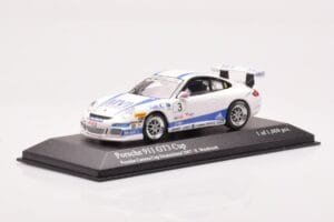 Porsche 911 997 GT3 Cup Porsche Carrera Cup #3 R. Westbrook 2007 Minichamps 1:43 400076483 Metall — bild 2 av 4