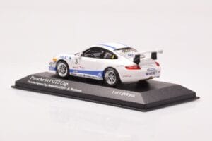 Porsche 911 997 GT3 Cup Porsche Carrera Cup #3 R. Westbrook 2007 Minichamps 1:43 400076483 Metall — bild 3 av 4