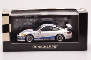 Porsche 911 997 GT3 Cup Porsche Carrera Cup #3 R. Westbrook 2007 Minichamps 1:43 400076483 Metall — bild 4 av 4