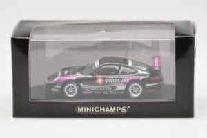 Porsche 911 997 GT3 Cup Swissvax #30 K. Sasaki Carrera Cup Asia Macau 2007 Minichamps 1:43 400076430 Metall — bild 4 av 4
