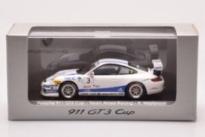 Porsche 911 997 GT3 Cup #3 Team Araxa Racing R. Westbrook Porsche Carrera Cup 2007 Minichamps 1:43 WAP02012318VKK Metall — bild 4 av 4