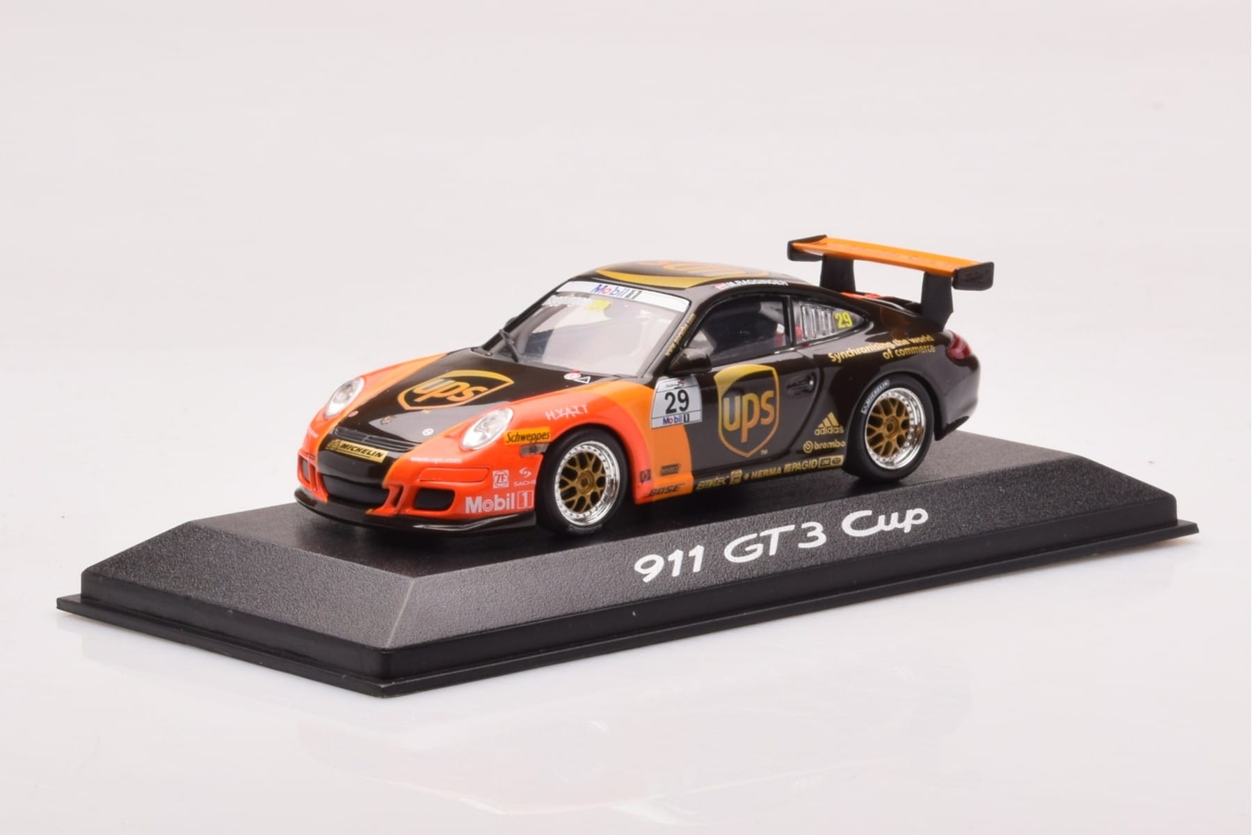 Porsche 911 997 GT3 Cup #29 UPS M. Ragginger 2007 Minichamps 1:43 WAP02012118 Metall — bild 2 av 4