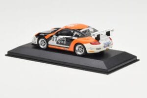 Porsche 911 997 GT3 Cup Noble Group #6 D. Watts Carrera Cup GB 2009 Minichamps 1:43 400076409 Metall — bild 3 av 4