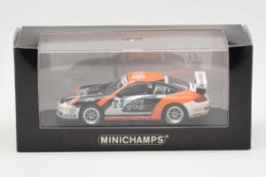 Porsche 911 997 GT3 Cup Noble Group #6 D. Watts Carrera Cup GB 2009 Minichamps 1:43 400076409 Metall — bild 4 av 4