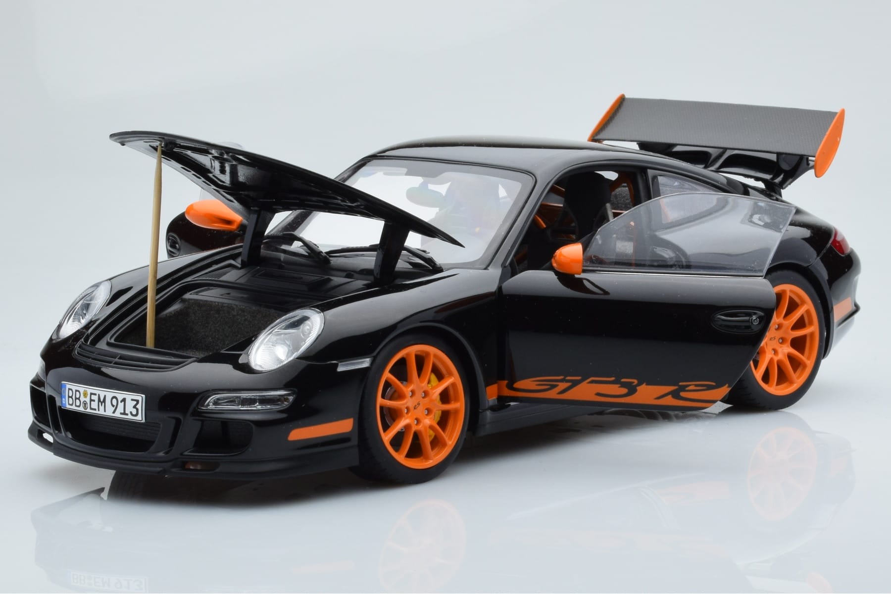Porsche 911 997 GT3 RS Svart AUTOart 1:18 WAP02112017 Metall — bild 2 av 8