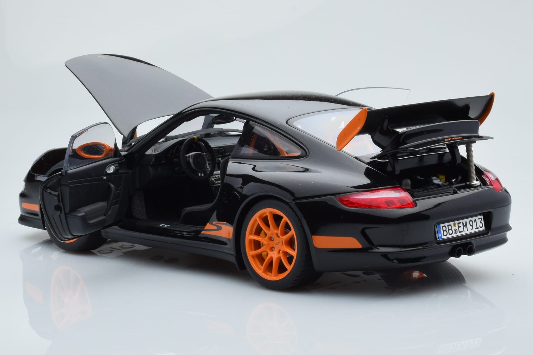 Porsche 911 997 GT3 RS Svart AUTOart 1:18 WAP02112017 Metall — bild 5 av 8