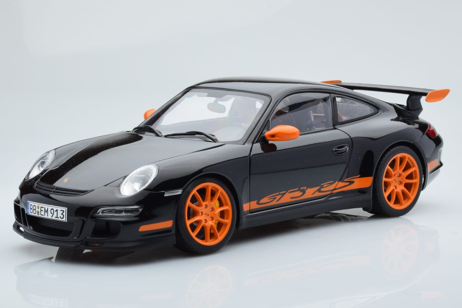 Porsche 911 997 GT3 RS Svart AUTOart 1:18 WAP02112017 Metall