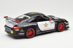 Porsche 911 997 GT3 RS #176 Team Ring Police VLN 2011 Norev 1:18 187570 Metall — bild 3 av 8