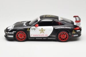Porsche 911 997 GT3 RS #176 Team Ring Police VLN 2011 Norev 1:18 187570 Metall — bild 4 av 8