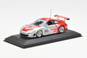 Porsche 911 997 GT3 RSR Flying Lizard #80 S. Neiman / J. Bergmeister / J. van Overbeek 24 Hours of Le Mans 2008 Minichamps 1: — bild 2 av 4
