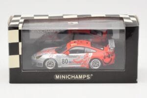 Porsche 911 997 GT3 RSR Flying Lizard #80 S. Neiman / P. Long / J. Van Overbeek 24 Hours of Le Mans 2006 Minichamps 1:43 4000 — bild 4 av 4