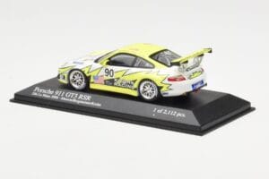 Porsche 911 997 GT3 RSR Krohn Racing #90 J. Bergmeister / T. Jonsson / T. Krohn 24 Hours of Le Mans 2006 Minichamps 1:43 4000 — bild 3 av 4