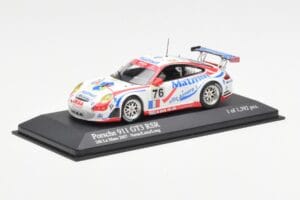 Porsche 911 997 GT3 RSR Matmut #76 P. Narac / R. Lietz / P. Long 24 Hours of Le Mans 2007 Minichamps 1:43 400076776 Metall — bild 2 av 4