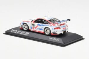 Porsche 911 997 GT3 RSR Matmut #76 P. Narac / R. Lietz / P. Long 24 Hours of Le Mans 2007 Minichamps 1:43 400076776 Metall — bild 3 av 4