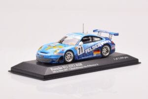 Porsche 911 997 GT3 RSR #71 Felbermayr-Proton M. Collin 24 Hours of Le Mans 2007 Minichamps 1:43 400076771 Metall — bild 2 av 4