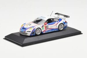 Porsche 911 997 GT3 RSR #93 Nielsen / C. Ehret / A. Simonsen 24 Hours of Le Mans 2007 Minichamps 1:43 400076793 Metall — bild 2 av 4