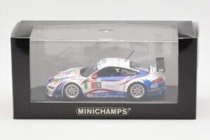 Porsche 911 997 GT3 RSR #93 Nielsen / C. Ehret / A. Simonsen 24 Hours of Le Mans 2007 Minichamps 1:43 400076793 Metall — bild 4 av 4