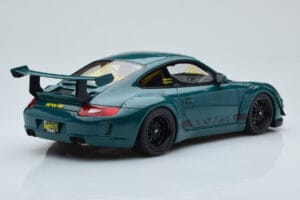 Porsche 911 997 RWB Syunkashuto Grön GT Spirit 1:18 GT896 Resin — bild 2 av 6