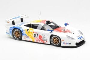Porsche 911 GT1 #1 A. McNish / R. Sullivan / U. Alzen Rohr Motorsport Daytona 24 Hours 1998 UT Models 1:18 39611 Metall — bild 4 av 6