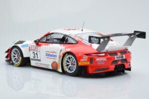 Porsche 911 GT3 R Frikadelli Racing Team #31 M. Arnold / I. Fernandez Winners VLN Round 3 2018 Minichamps 1:18 153186991 Meta — bild 5 av 6