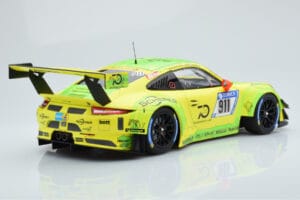 Porsche 911 GT3 R Manthey Racing #911 F. Scherer / K. Estre / R. Dumas / L. Vanthoor / E. Bamber 24 Hours of Nurburgring 2018 — bild 2 av 6