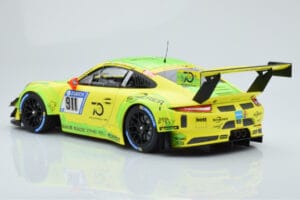 Porsche 911 GT3 R Manthey Racing #911 F. Scherer / K. Estre / R. Dumas / L. Vanthoor / E. Bamber 24 Hours of Nurburgring 2018 — bild 5 av 6