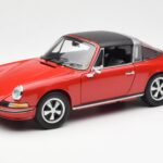 Porsche 911 Targa S Röd Schuco 1:18 450036200