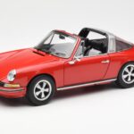 Porsche 911 Targa S Röd Schuco 1:18 450036200 - image 3 of 9