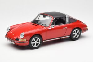 Porsche 911 Targa S Röd Schuco 1:18 450036200