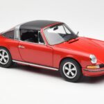 Porsche 911 Targa S Röd Schuco 1:18 450036200 - image 7 of 9
