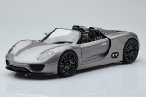 Porsche 918 Spyder Prototyp Grå Metallic Minichamps 1:18