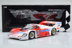 Porsche 956K Grand Prix Preston Henn T-Bird Swap Shop #47 D. Galica / D. Sutherland / P. Henn Brands Hatch 1000km 1983 Minich — bild 6 av 6