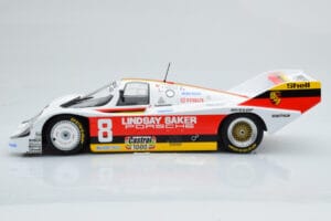 Porsche 956K Lindsay Saker #8 B. Wollek / C. Serra / S. Johansson 1000km Kyalami 1983 Minichamps 1:18 155836698 Metall — bild 3 av 6