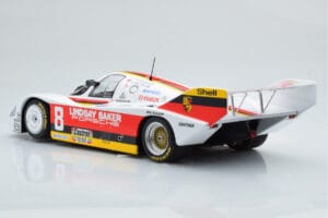 Porsche 956K Lindsay Saker #8 B. Wollek / C. Serra / S. Johansson 1000km Kyalami 1983 Minichamps 1:18 155836698 Metall — bild 5 av 6