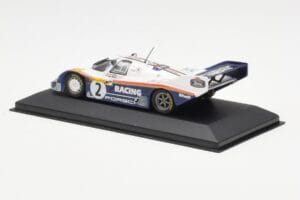 Porsche 956K #2 D. Bell / S. Bellof Winner 1000km of Fuji 1983 Minichamps 1:43 SBC009 Metall — bild 3 av 4