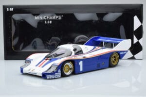 Porsche 956K Porsche System Racing #1 J. Ickx / D. Bell Class Winners Silverstone 6 Hours 1982 Minichamps 1:18 155826601 Meta — bild 5 av 5