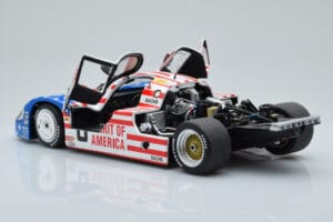 Porsche 956L Spirit of America #8 G. Follmer / J. Morton / K. Miller 24 Hours of Le Mans 1986 Minichamps 1:18 180866508 Metal — bild 5 av 8