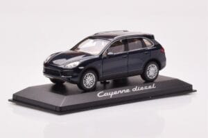 Porsche Cayenne 9PA Diesel Mörkblå Minichamps 1:43 WAP0200030B Metall — bild 2 av 4