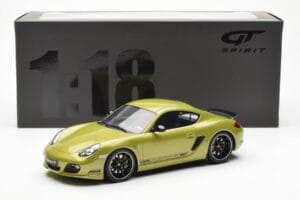 Porsche Cayman R 987 Peridot Metallic GT Spirit 1:18 GT425 Resin — bild 6 av 6